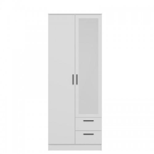 Skapis ar spoguli MONTANA MT02, balts